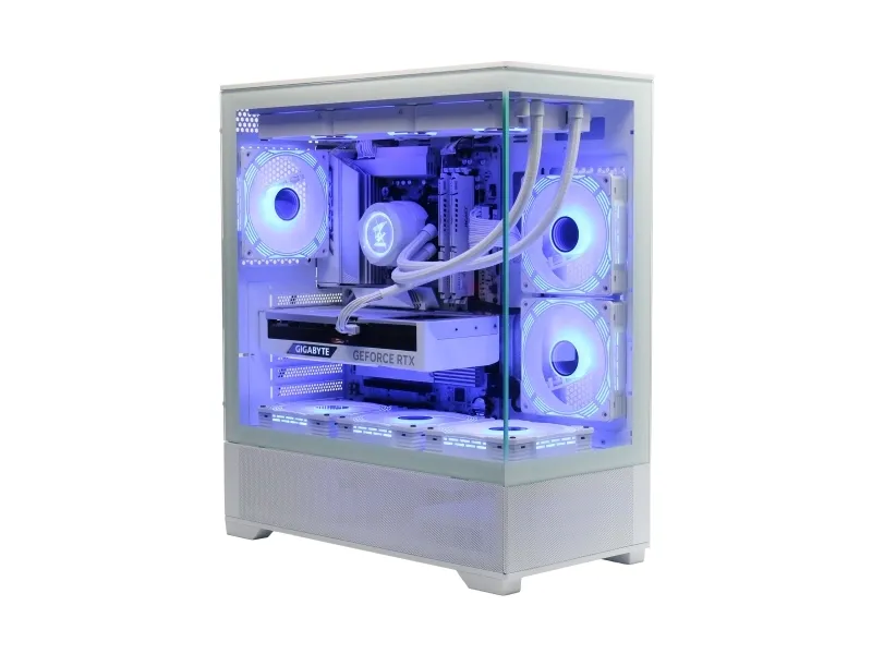 Hyrican GAMEMAX ICE 7407, 4,2 GHz, AMD Ryzen™ 7, 7800X3D, 32 GB, 2 TB, Windows 11 Home