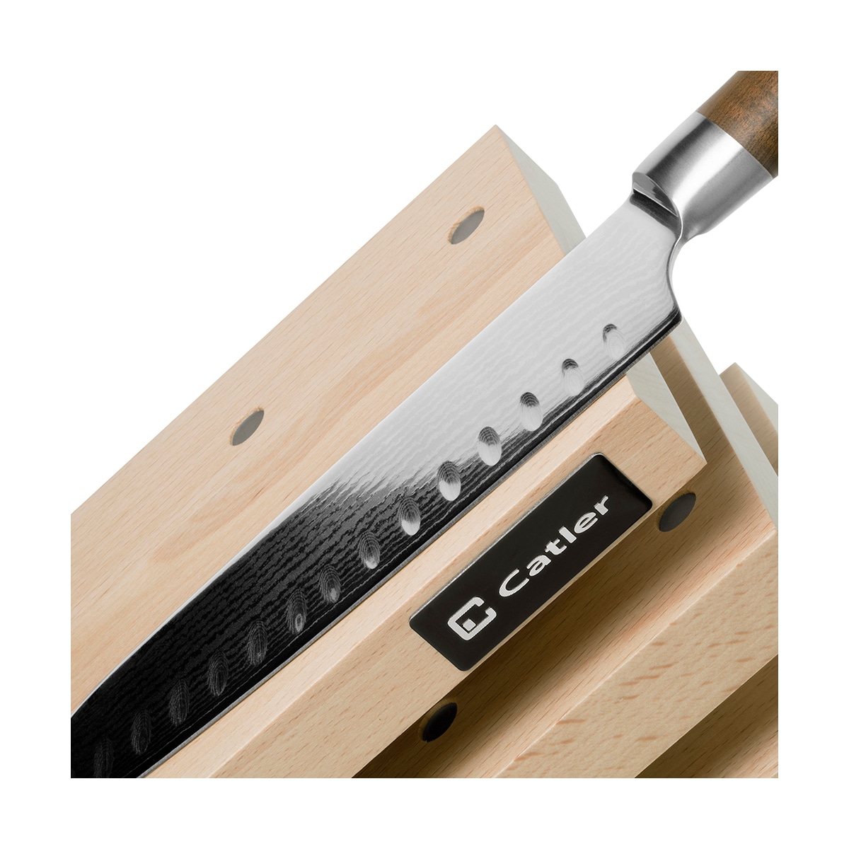 CATLER Magnetisk knivstativ for 10 kniver BØK