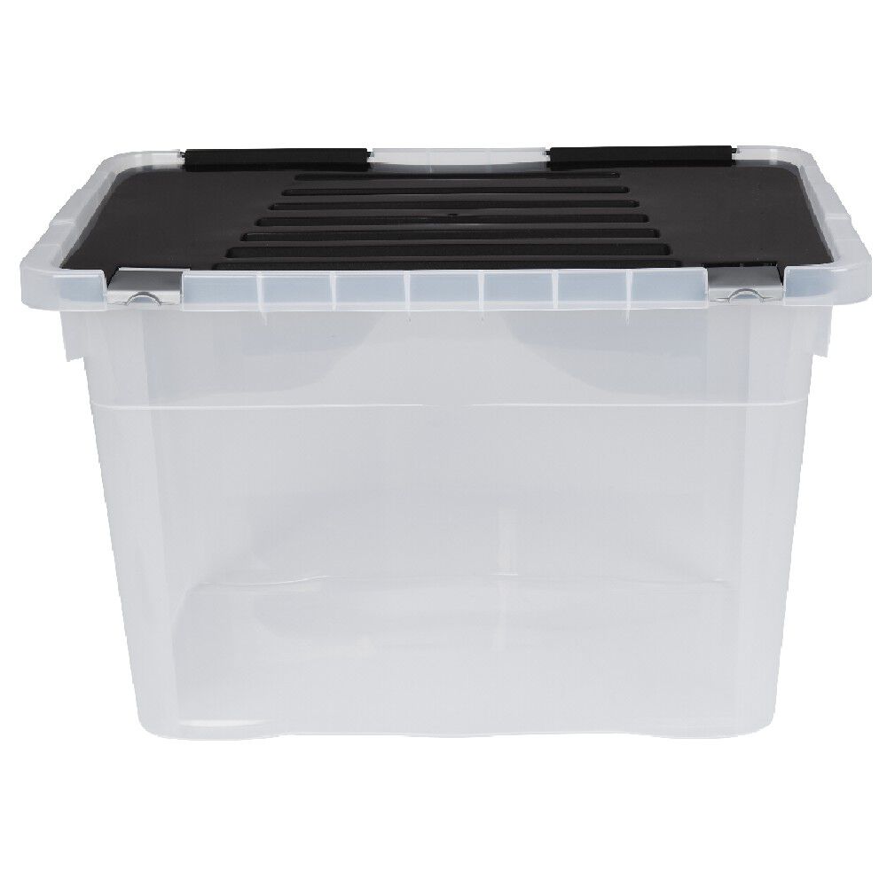 Box de rangement 54 L transparent