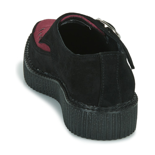TUK - VLK D RING CREEPER SNEAKER - Noir / Bordeaux