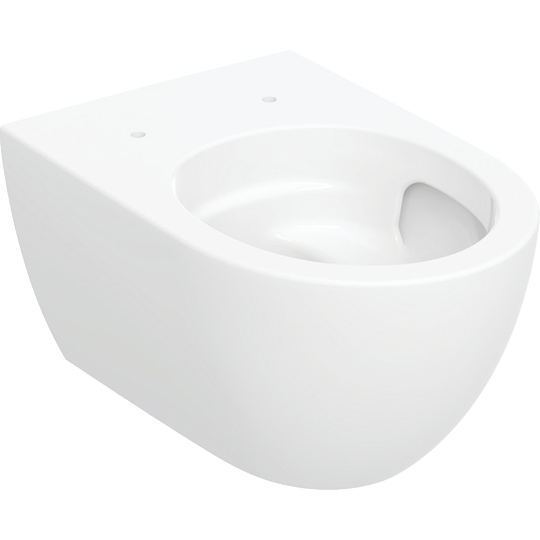 Geberit Acanto wandcloset diepspoel randloos TurboFlush en KeraTect wit