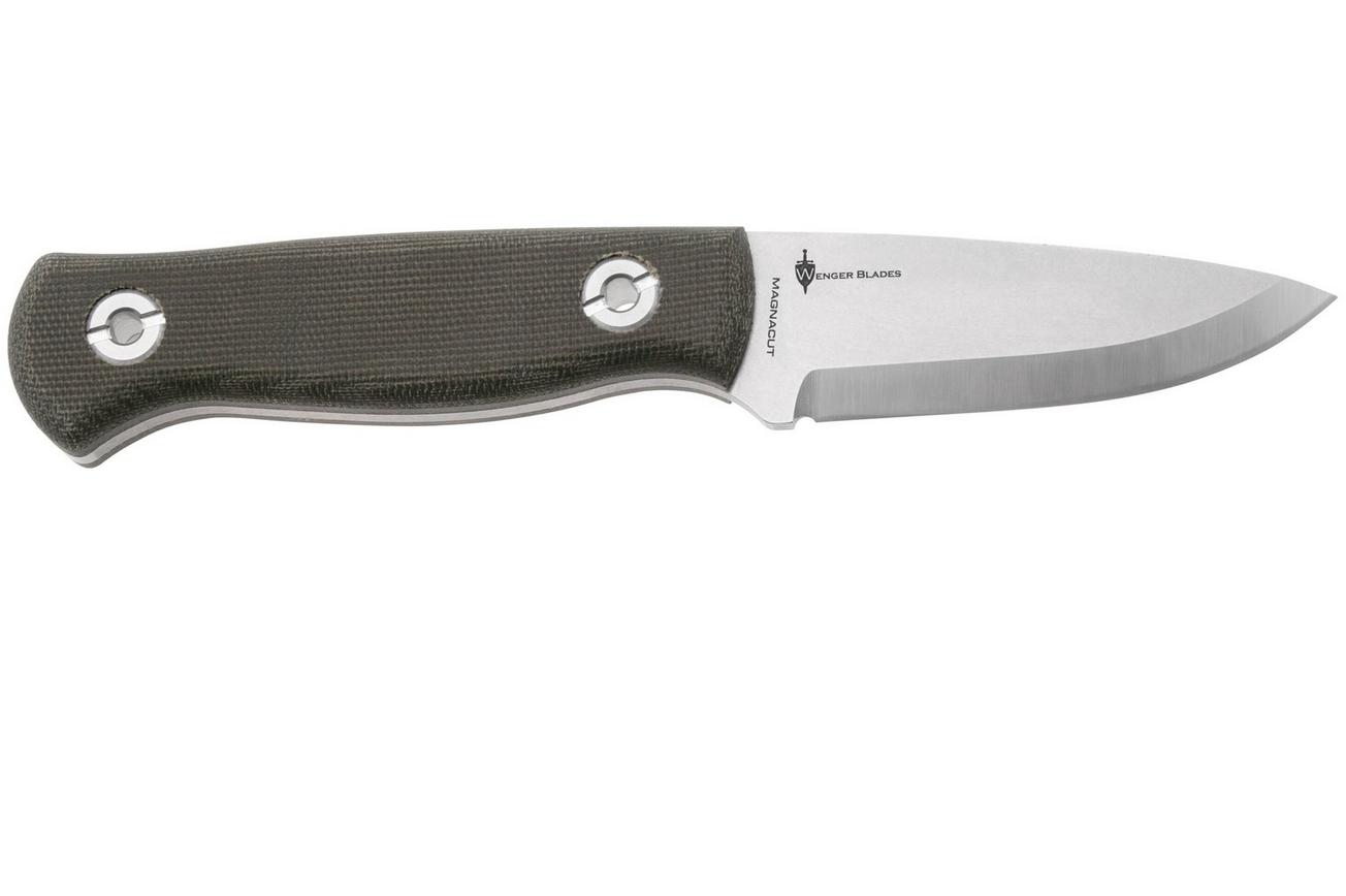 Böker Vigtig vs. Wild 121509 CPM MagnaCut, Green Canvas Micarta, survivalmes