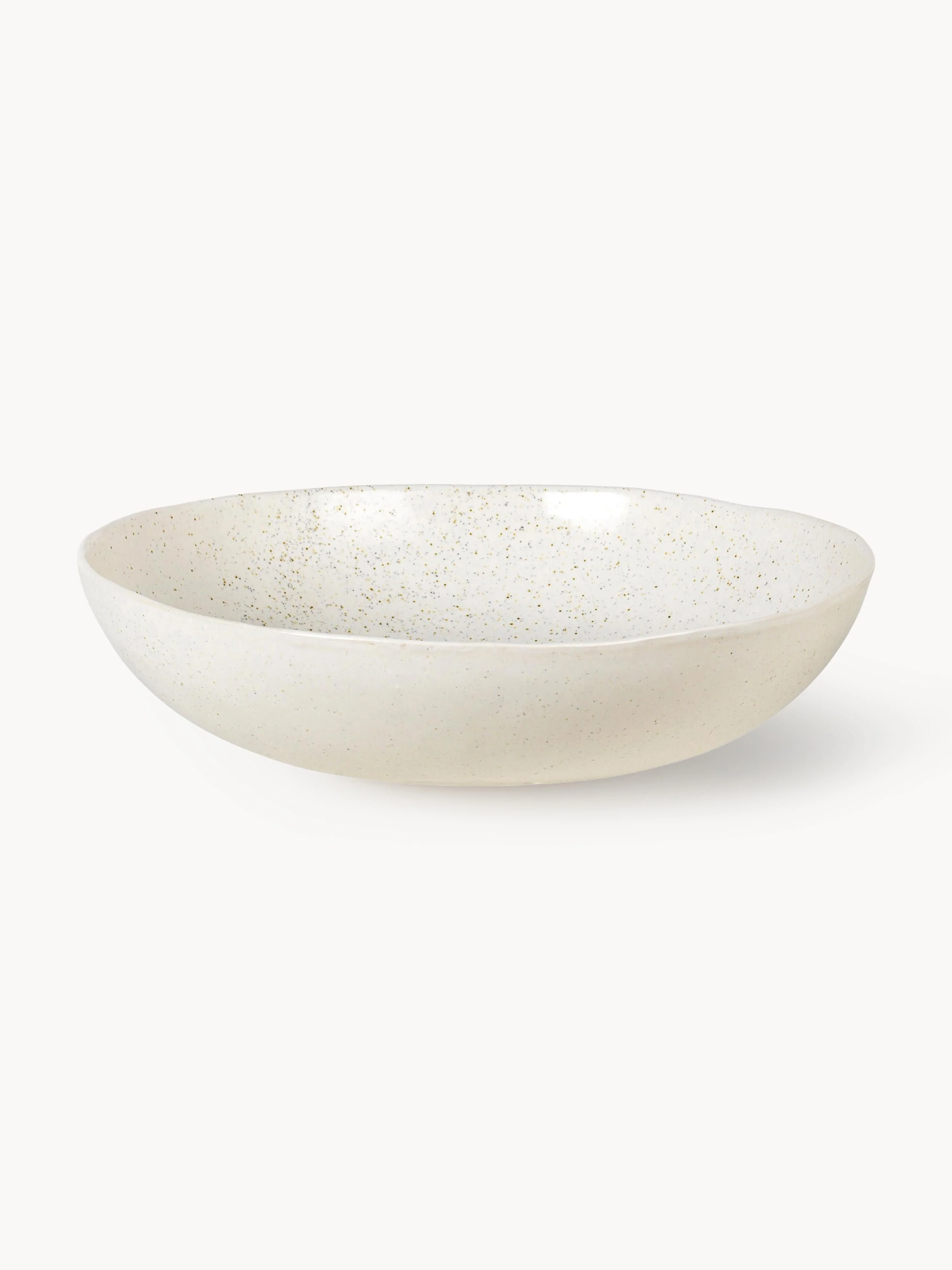 Handgemaakte serveerschaal Nordic Vanilla