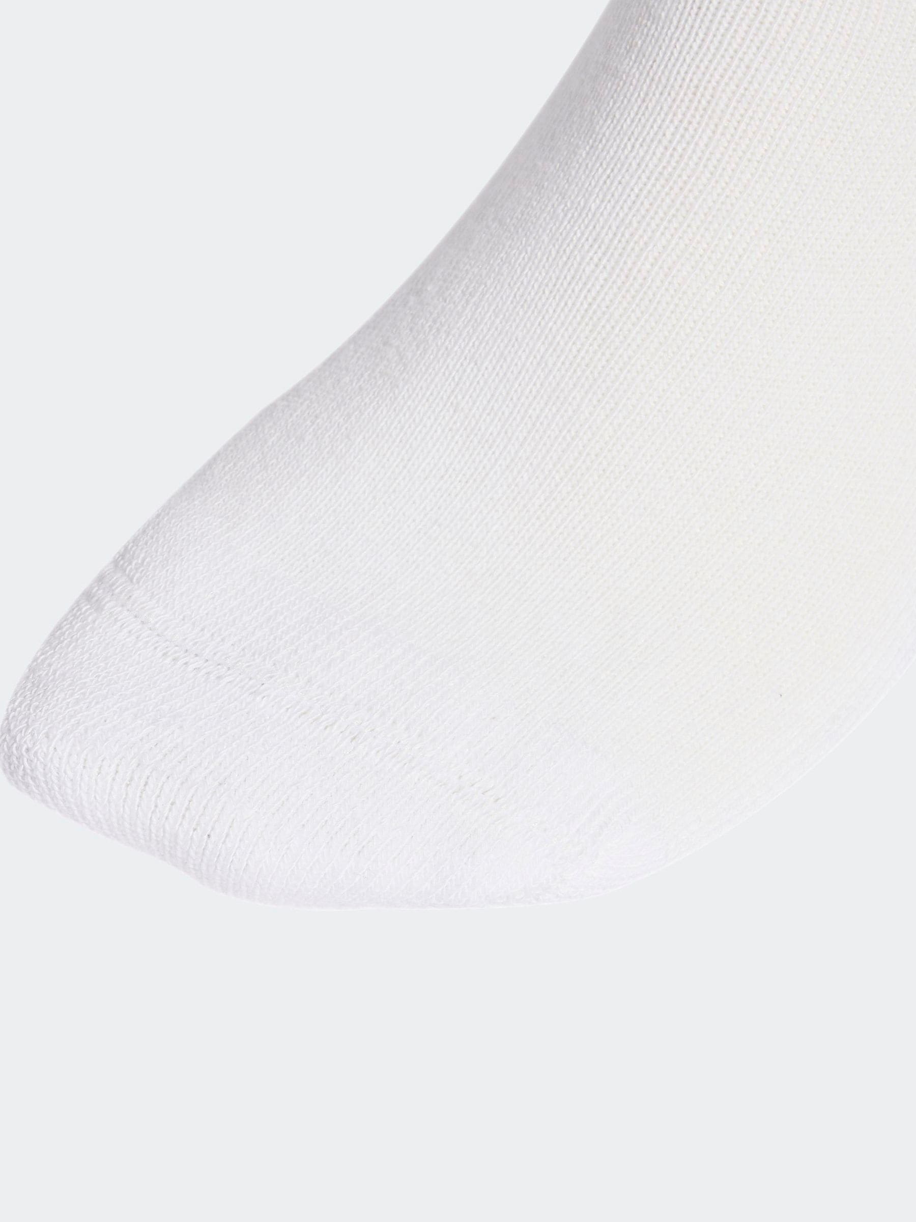 Wit - adidas Linear Crew Socks 10 Pack