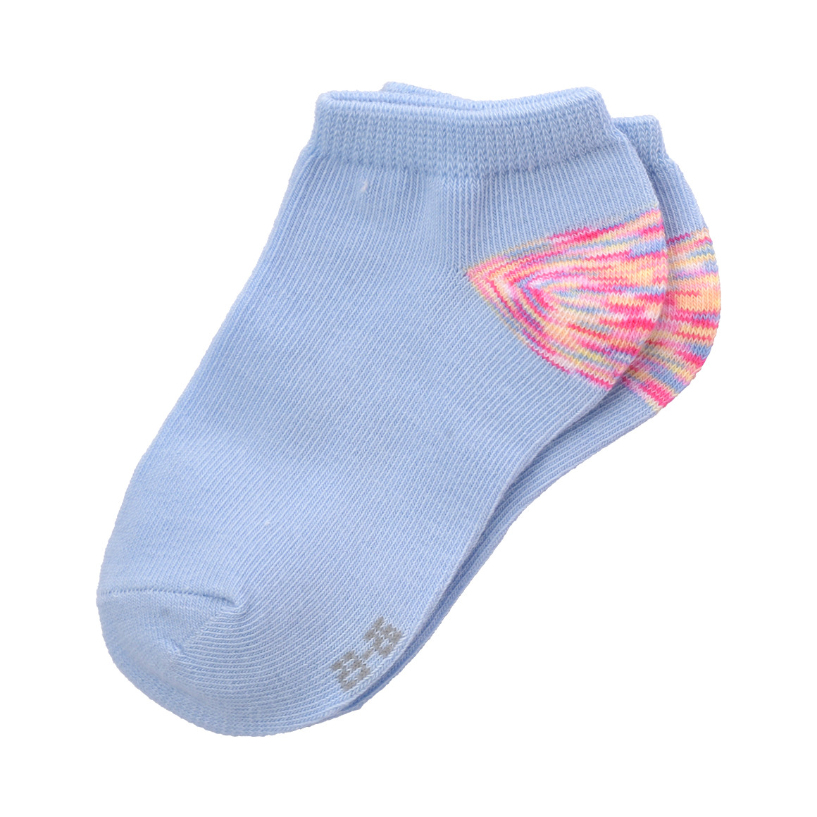 Topolino 4 Paar Mädchen Sneaker-Socken im Set weiss / rosa / hellblau