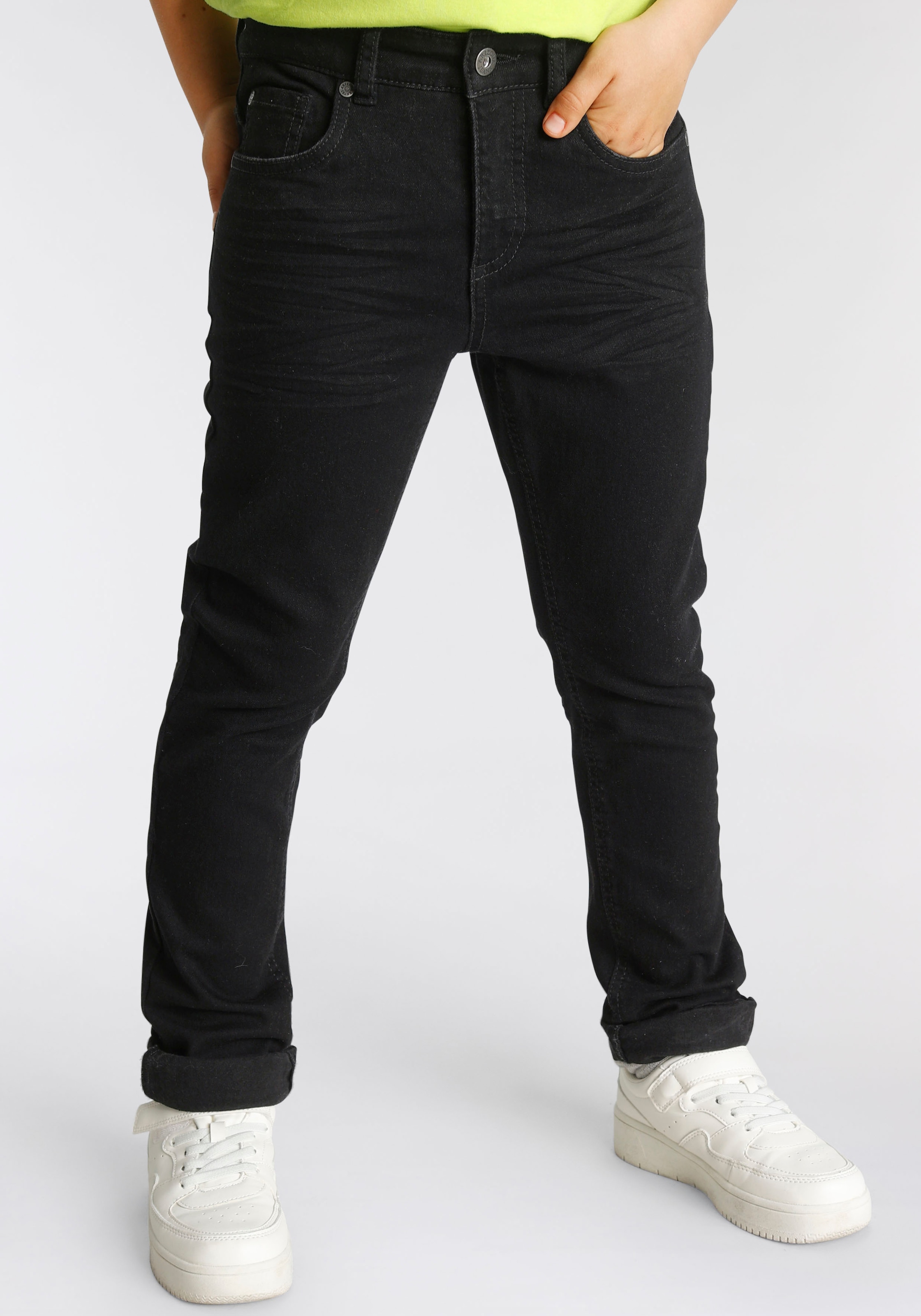 Arizona Stretch-Hose », Basic Jeans für Jungen«  regular fit mit schmalem Bein