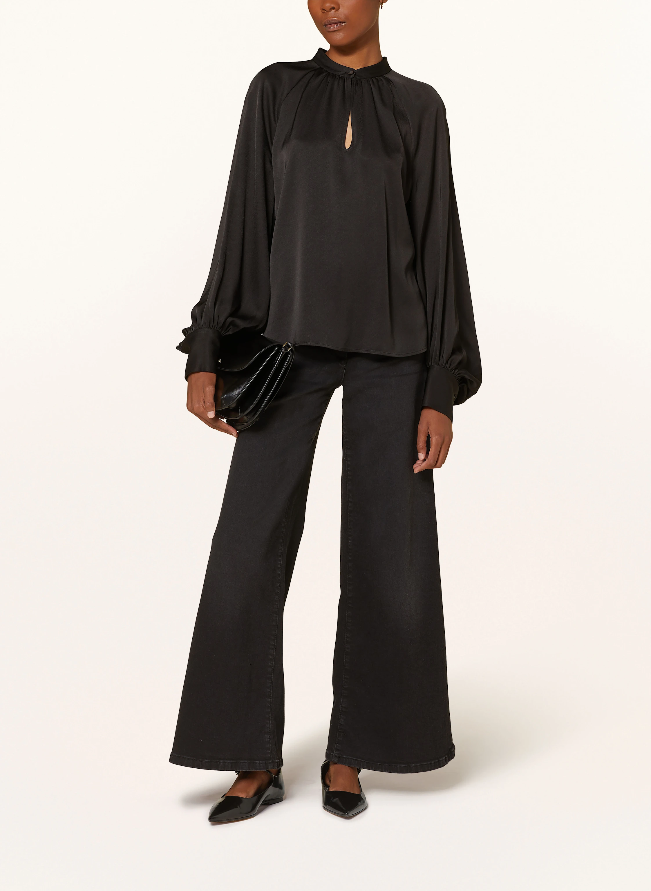 Filippa K Blusenshirt aus Satin