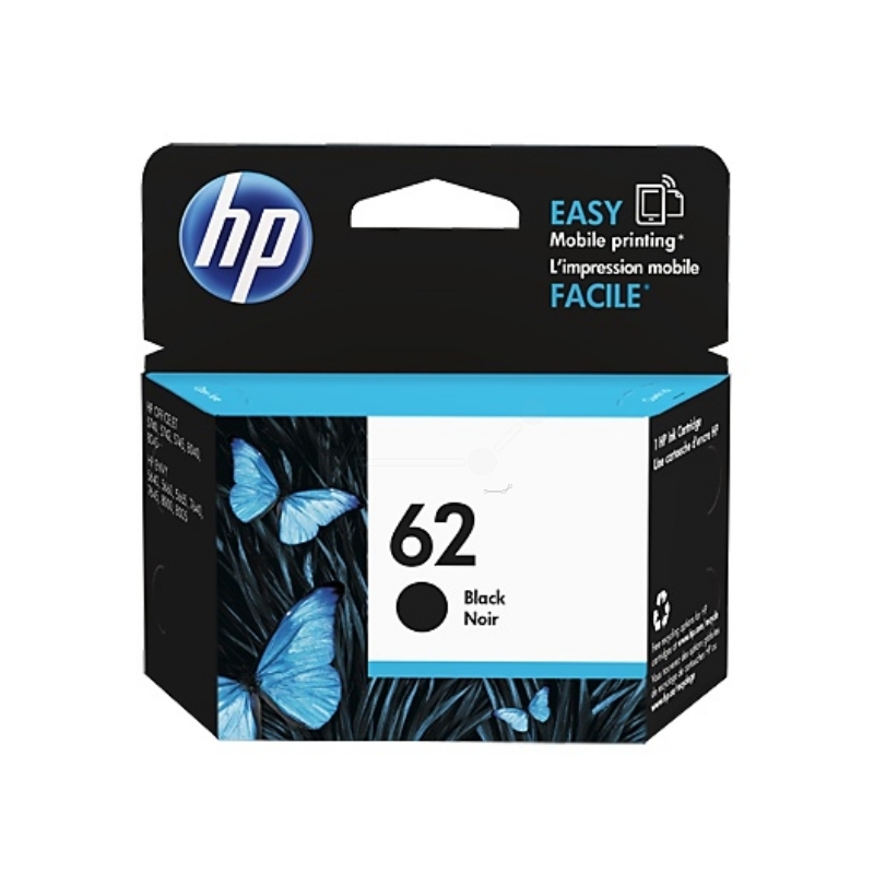 HP 62 Tintenpatrone, schwarz