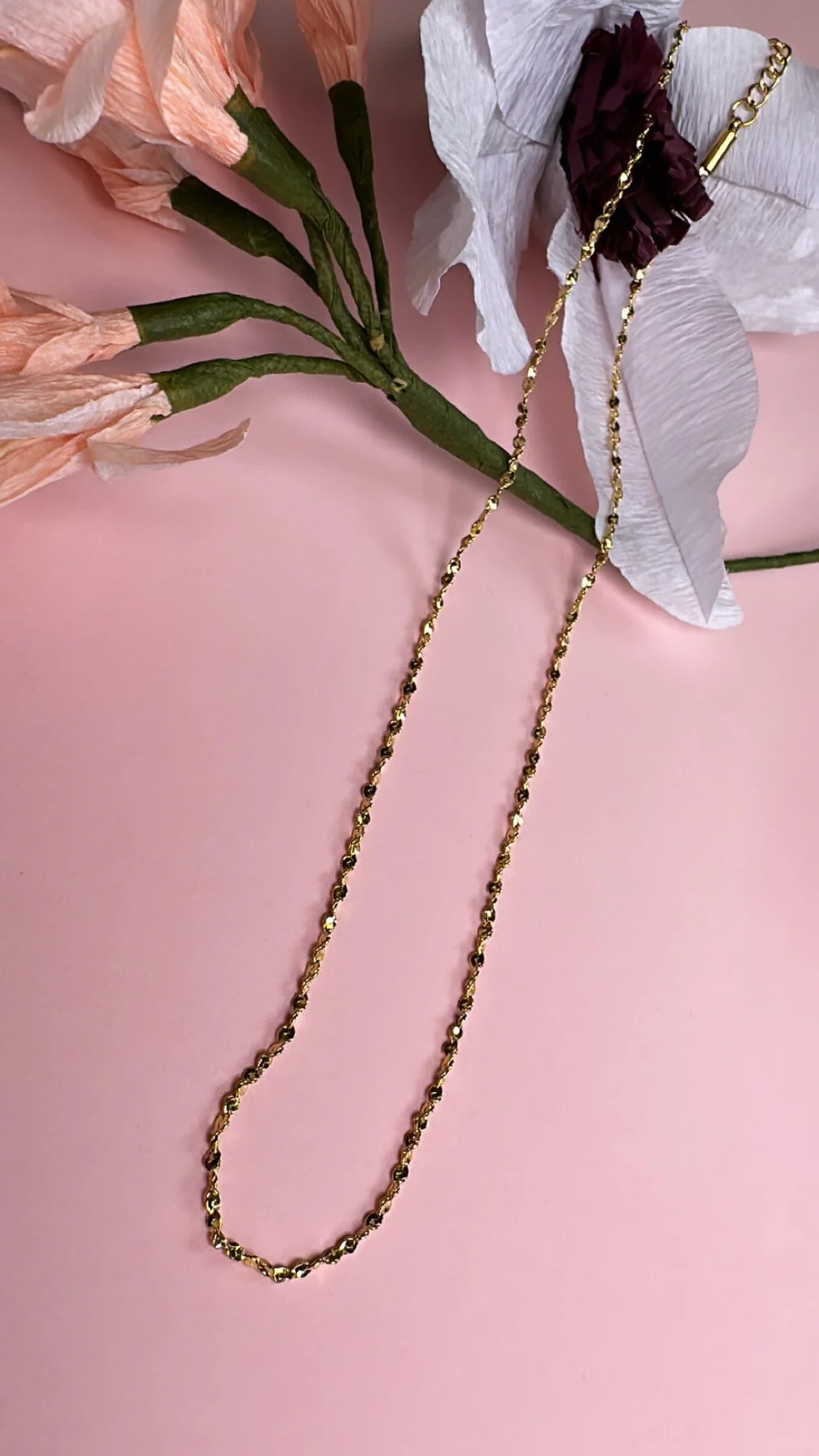 Mellow Moon Twisted Ball Necklace