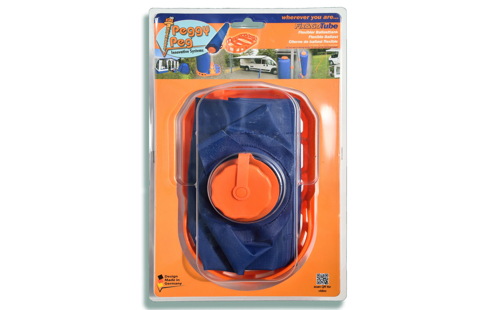 Peggy Peg  Peggy Tube Markisenfußbeschwerer