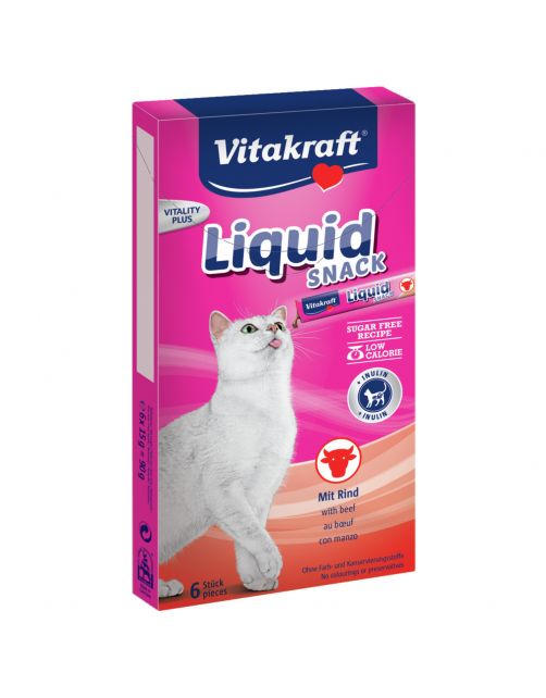 Vitakraft Cat Liquid Snack 6 stuks - Kattensnack