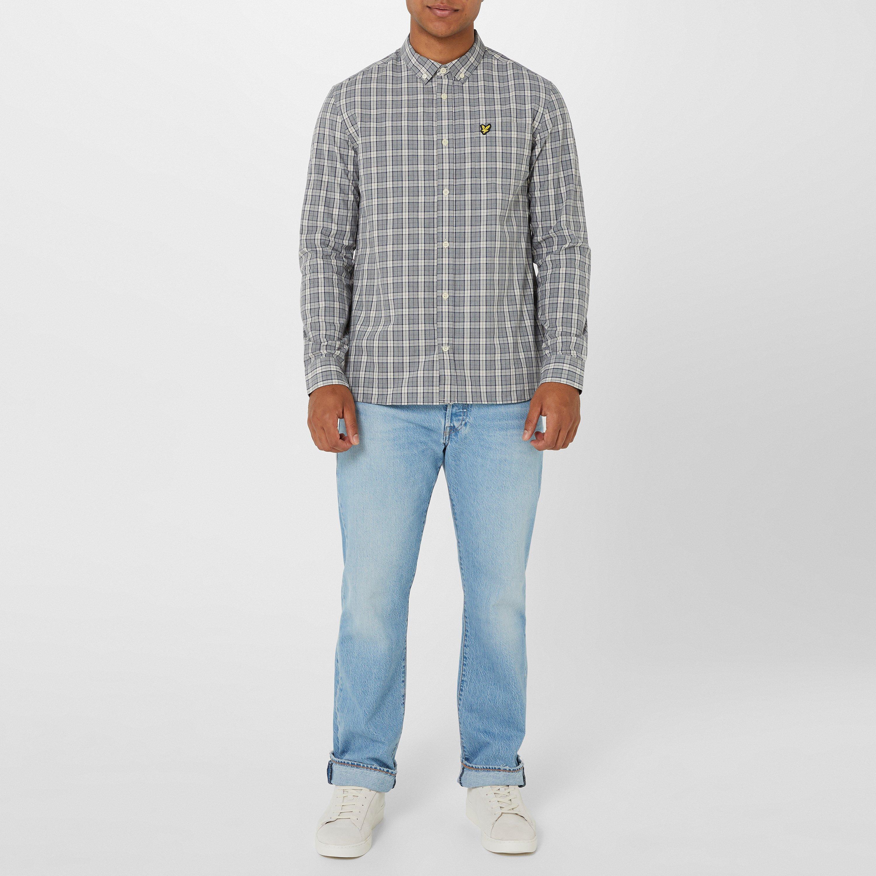 Lyle and Scott Poplin Check Shirt