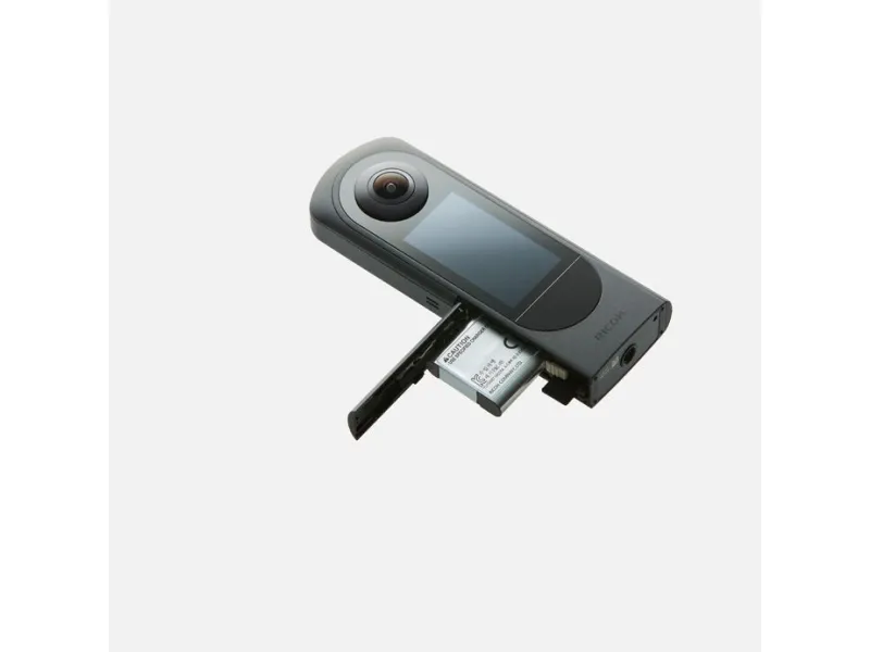 Ricoh THETA X (2023) - 360° Videokamera - 5.7K / 30 fps - 48.0 MP - flash 46 GB - flashkort - Wi-Fi, Bluetooth