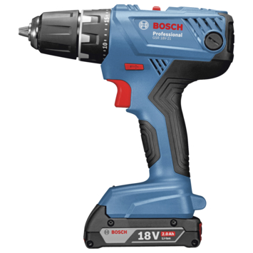 Bosch Professional accuklopboormachine GSB 18V-21 2Ah, incl. 2 xaccu en lader