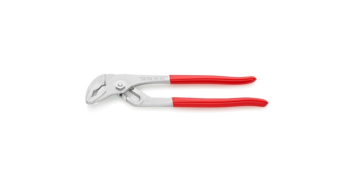 KNIPEXWaterpomptang 89 03 250 zweedse- / waterpomp-tang  (Rood/chroom)