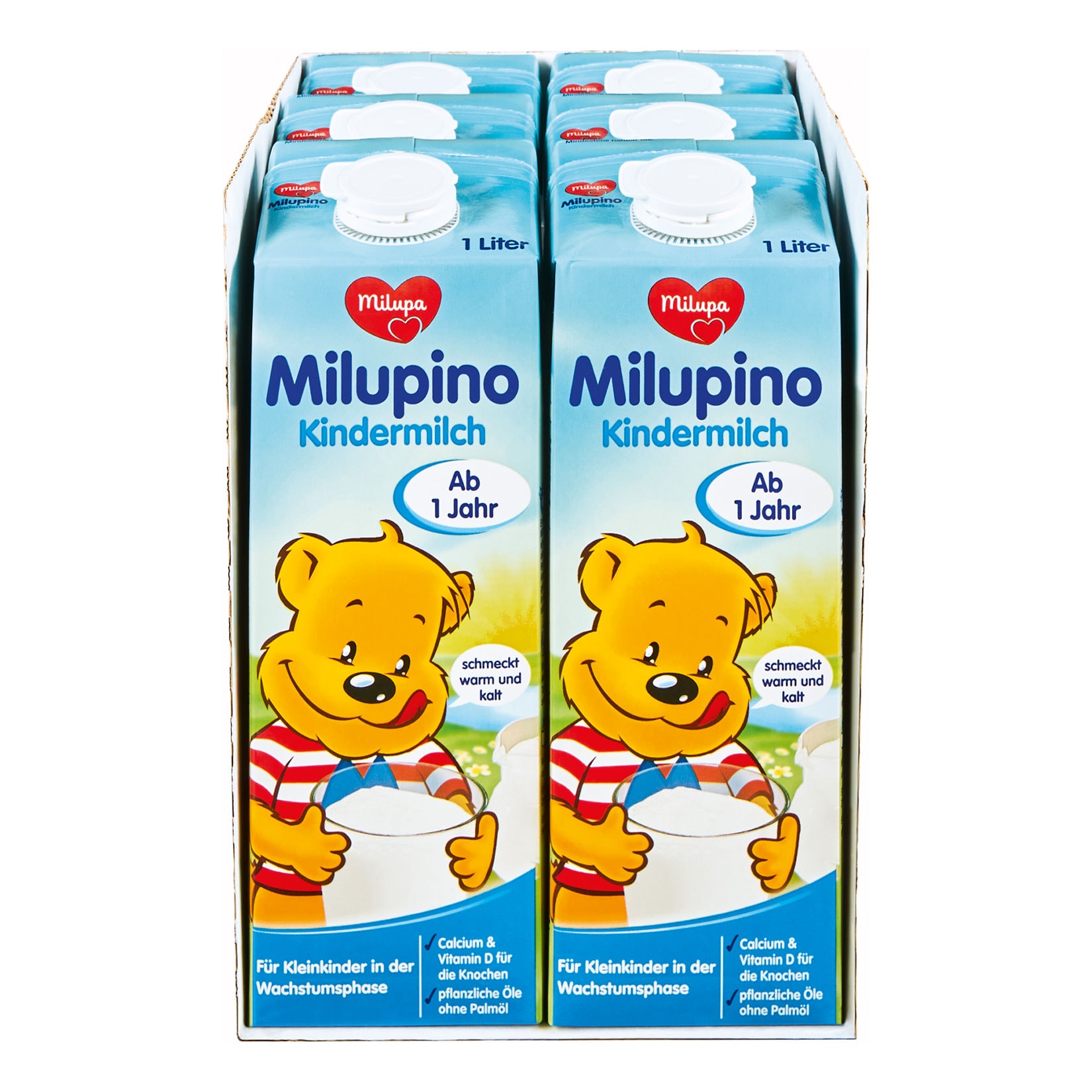 Milupino Kindermilch ab 1 Jahr 1 Liter, 6er Pack