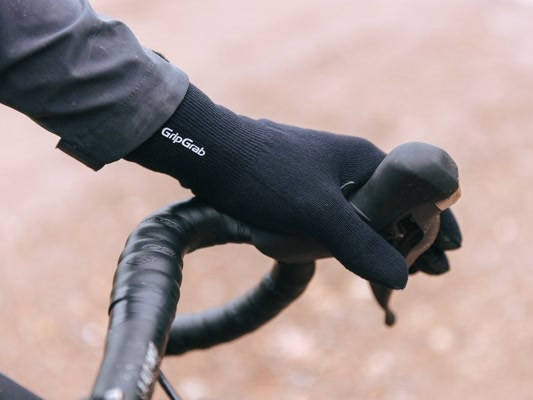 GripGrab Vandtætte Strikkede Termohandsker, Black