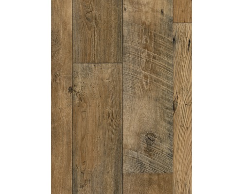 Faray PVC vloerplank rustiek bruin FB544 300 cm breed (per meter verkocht)