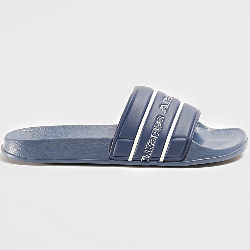 Claquettes Matese Logo Tape Bleu Marine