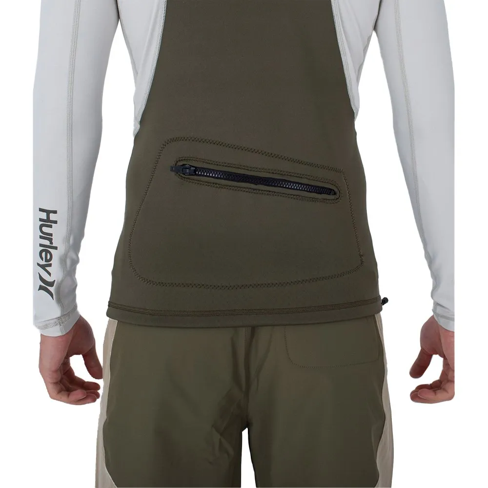 Hurley Coast Guard Hooded langärmliges Surf-T-Shirt