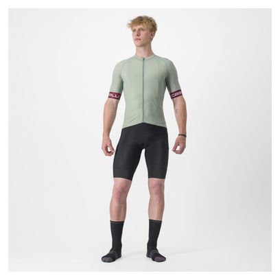 Maillot Manches Courtes Castelli Entrata VI Vert Clair