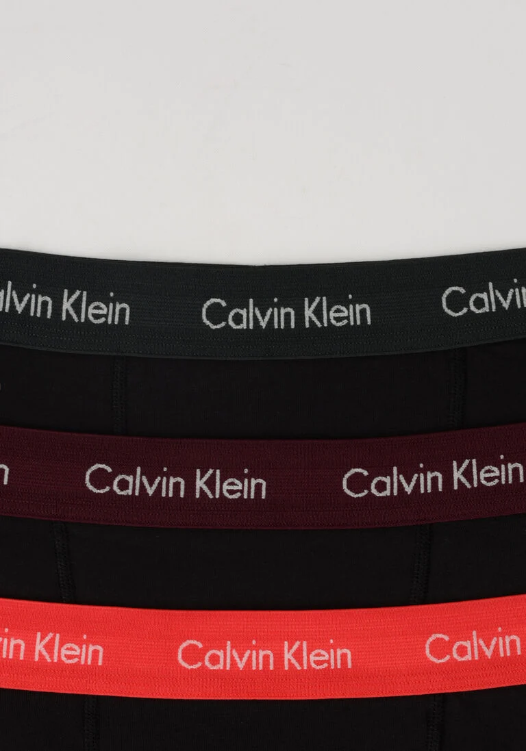 CALVIN KLEIN UNDERWEAR zwarte calvin klein underwear boxershort 3-pack trunks
