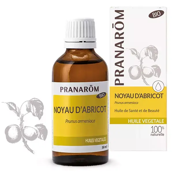 Pranarom Huile Végétale Bio Noyau d'Abricot 50ml