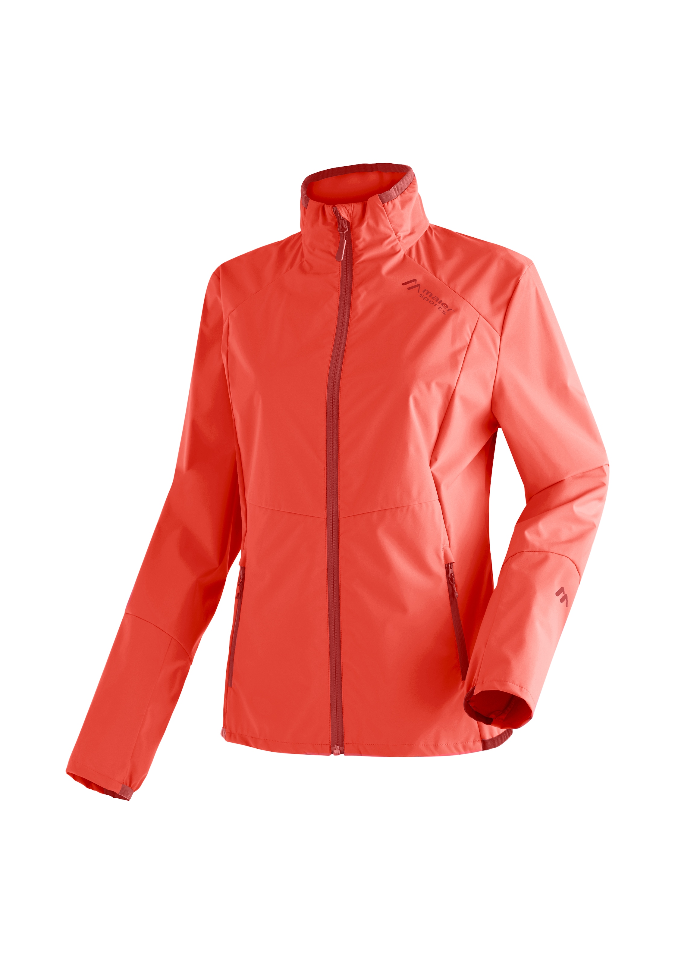 Maier Sports Softshelljacke »Brims W« atmungsaktive Damen Outdoorjacke, wasserabweisende Wanderjacke