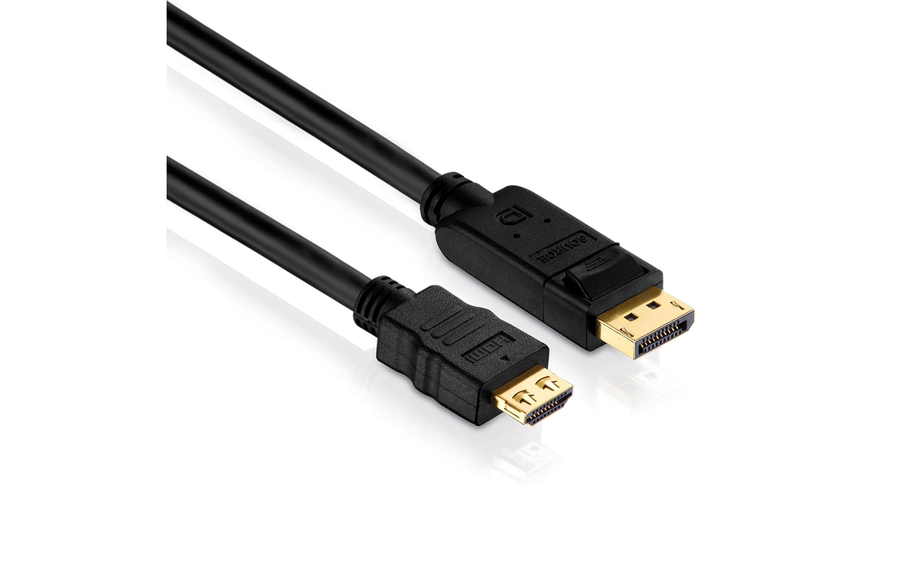 Kabel PI5100 DisplayPort - HDMI, 2 mZertifiziertes 2K High Speed DisplayPort / HDMI Kabel