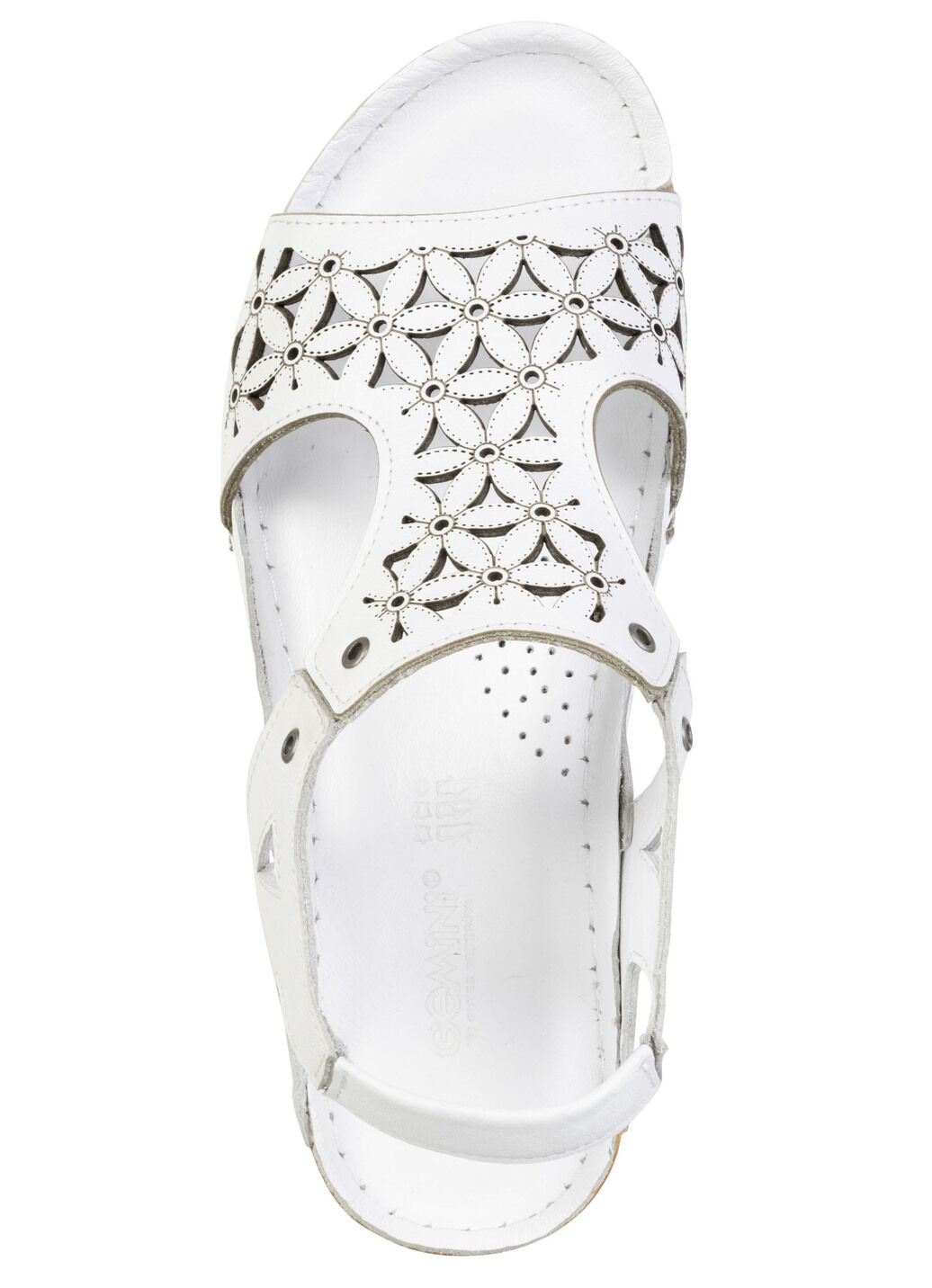Gemini, sommerliche Damen-Sandalen, Weite G, aus Leder