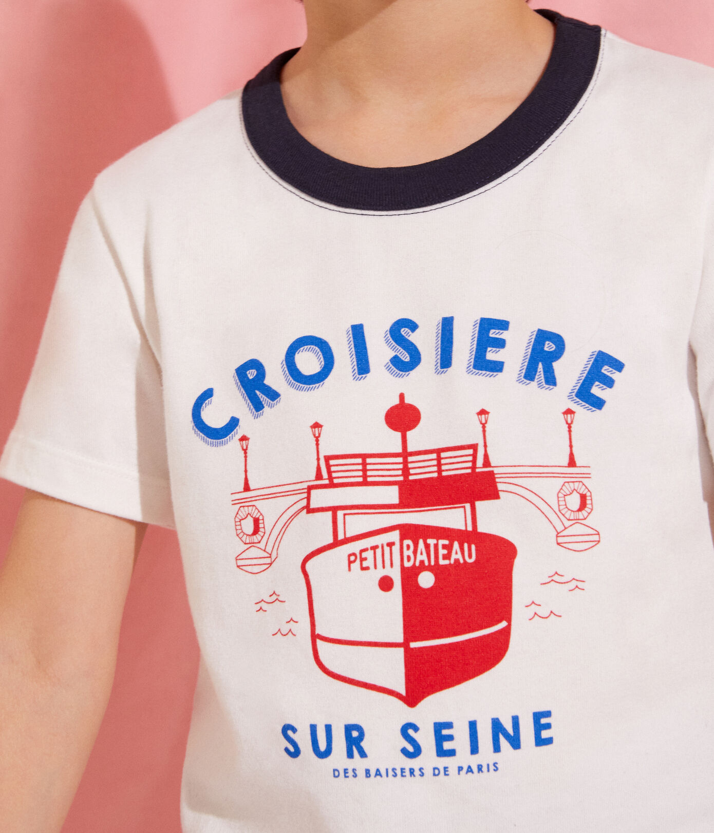 T-shirt manches courtes en coton enfant garçon