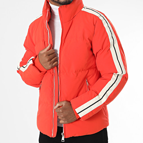 Doudoune Capuche Orange