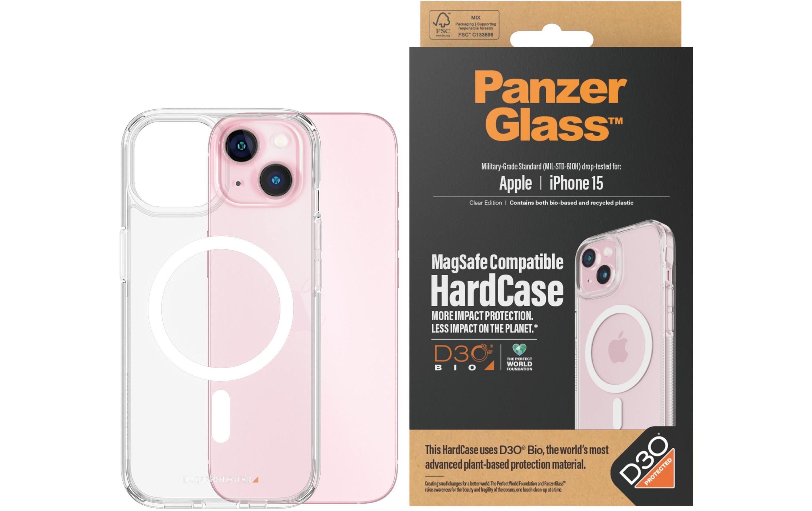 Back Cover Hard Case MagSafe iPhone 15Schutzhülle mit MagSafe für das Apple iPhone 15