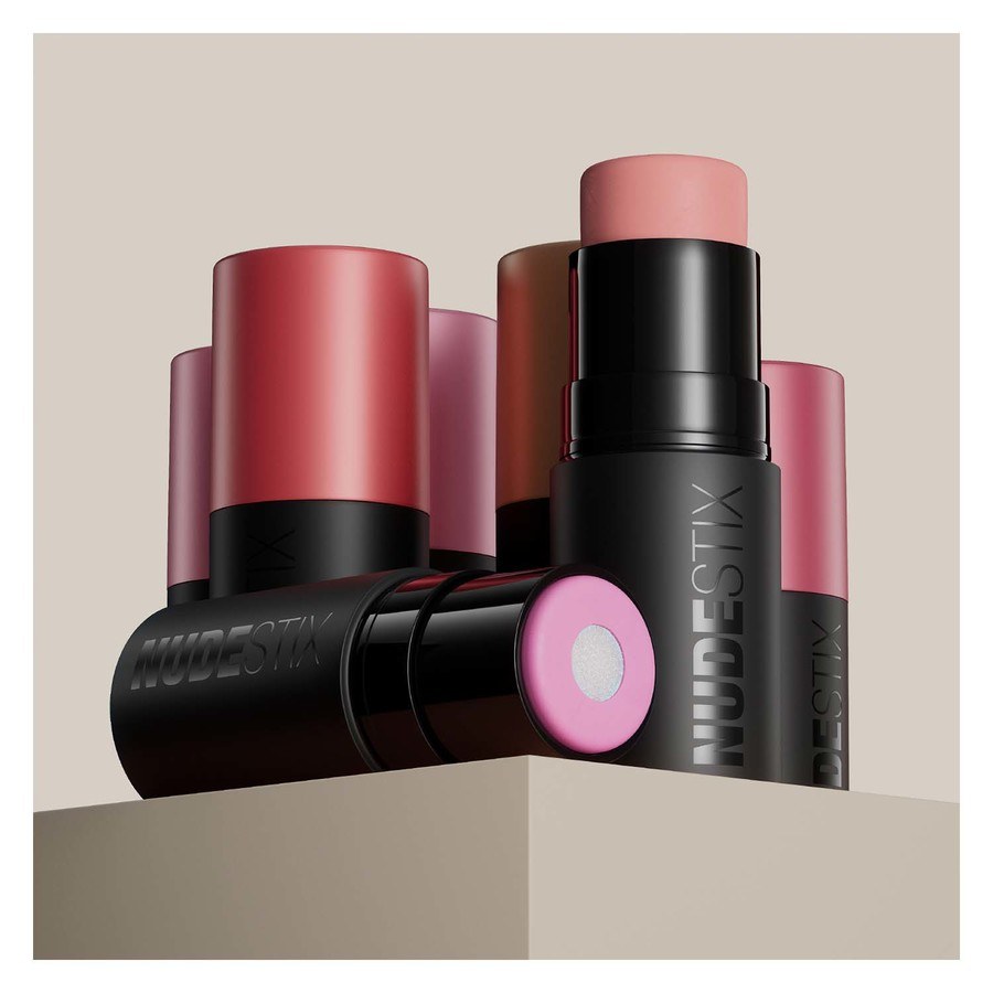 Nudestix Nudies Matte + Glow Core All Over Face Blush Color Magenta Magic 5g