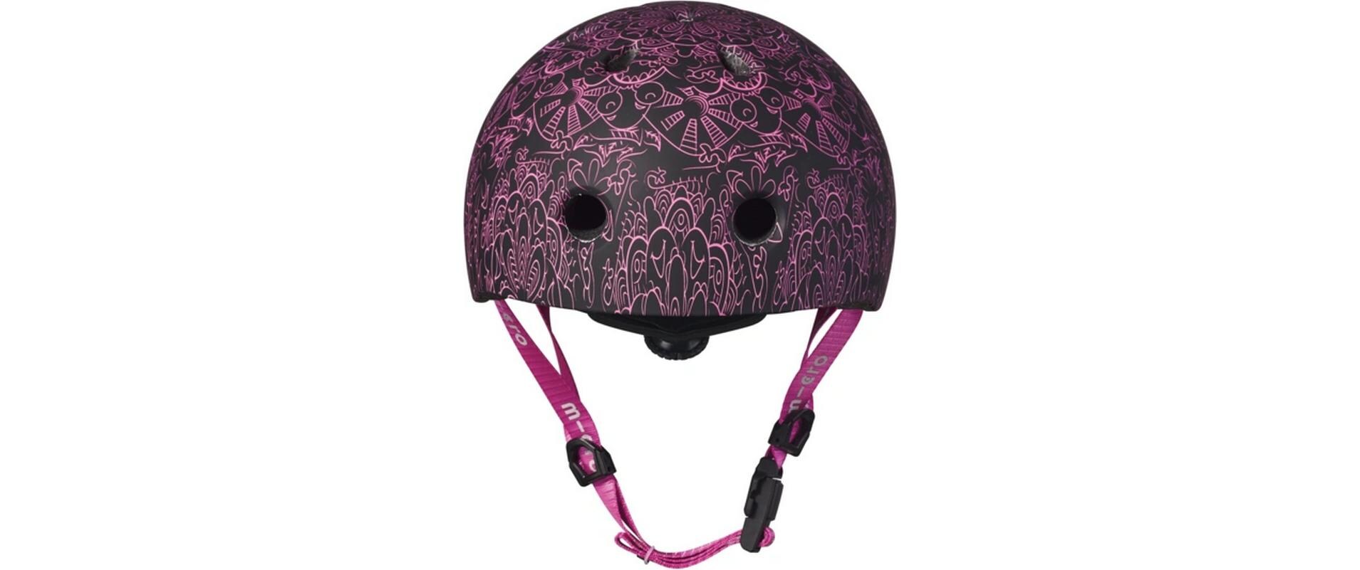 Helm Mandala Pink, MScooter und Fahrradhelm für Kinder