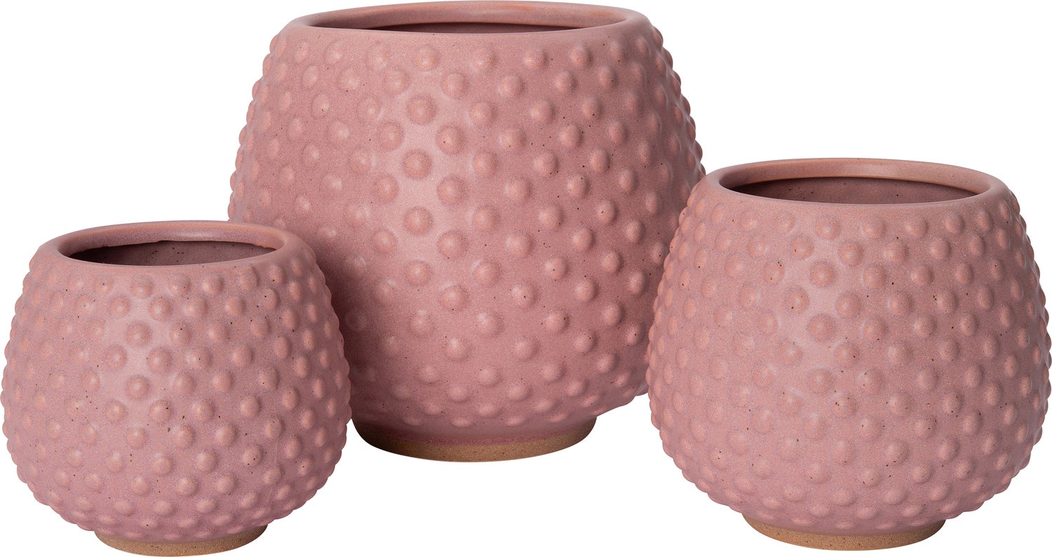 Intratuin bloempot Din roze D 11,5 H 10 cm