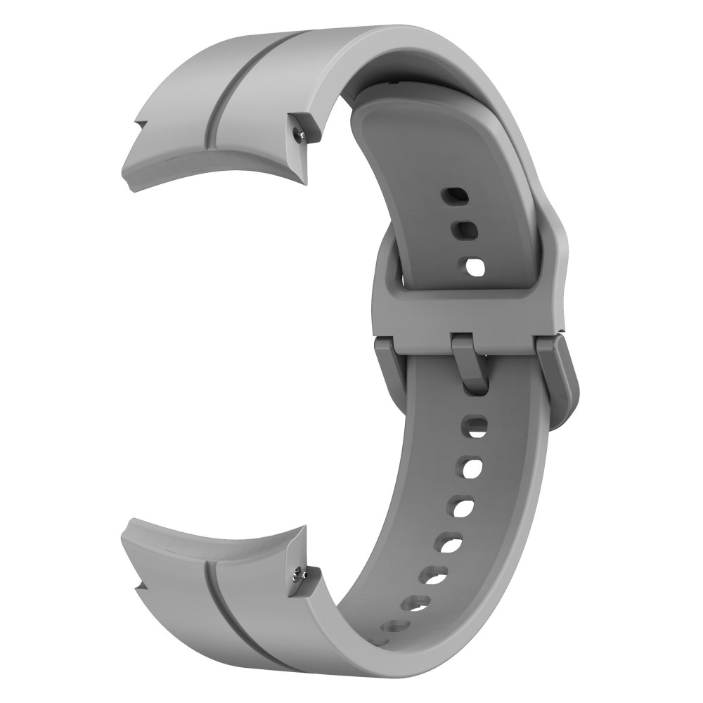 Samsung Galaxy Watch 4 (40mm) Ersatz Sport Silikon Armband Split Design (Gelenkumfang: 180 - 230mm) - Grau