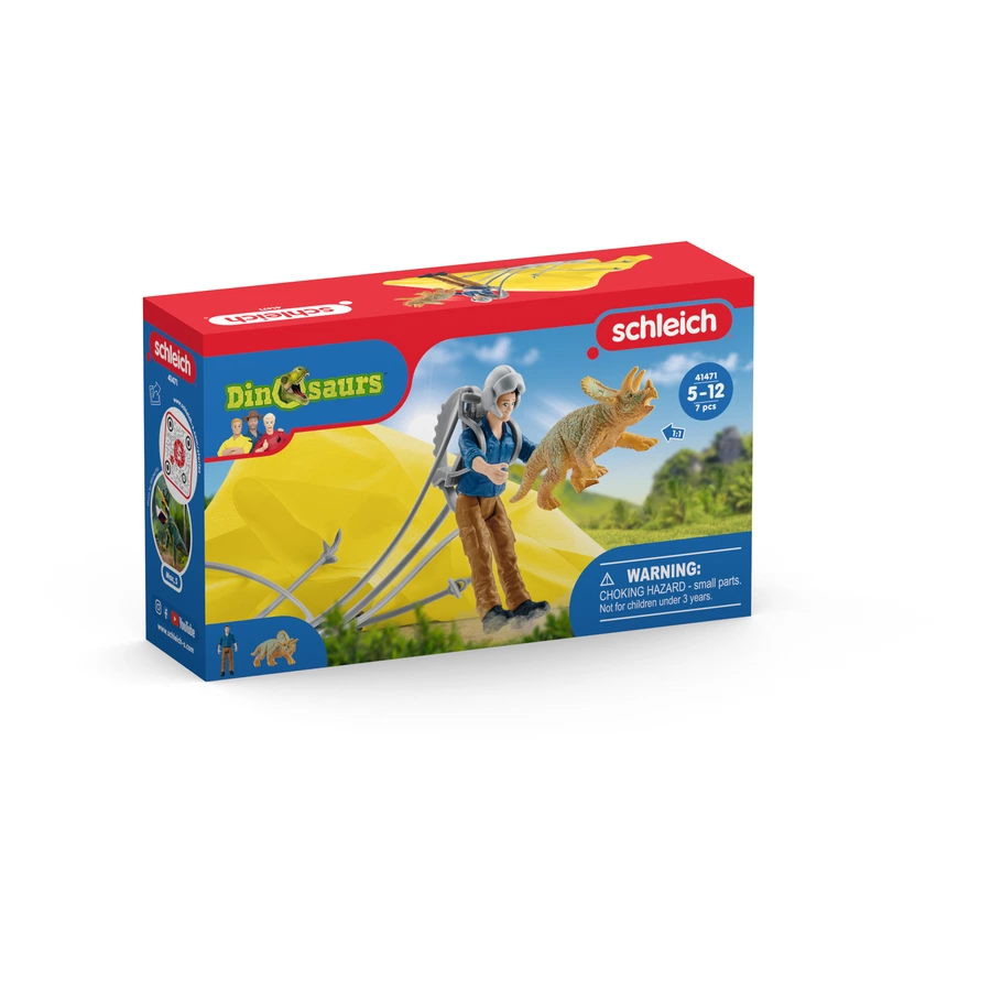 schleich® Dino Fallschirmrettung 41471
