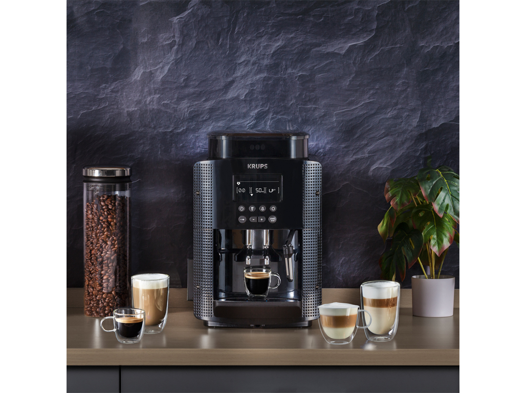 MÁQUINA DE CAFÉ AUTOMÁTICA KRUPS ESSENTIAL DISPLAY EA81P070