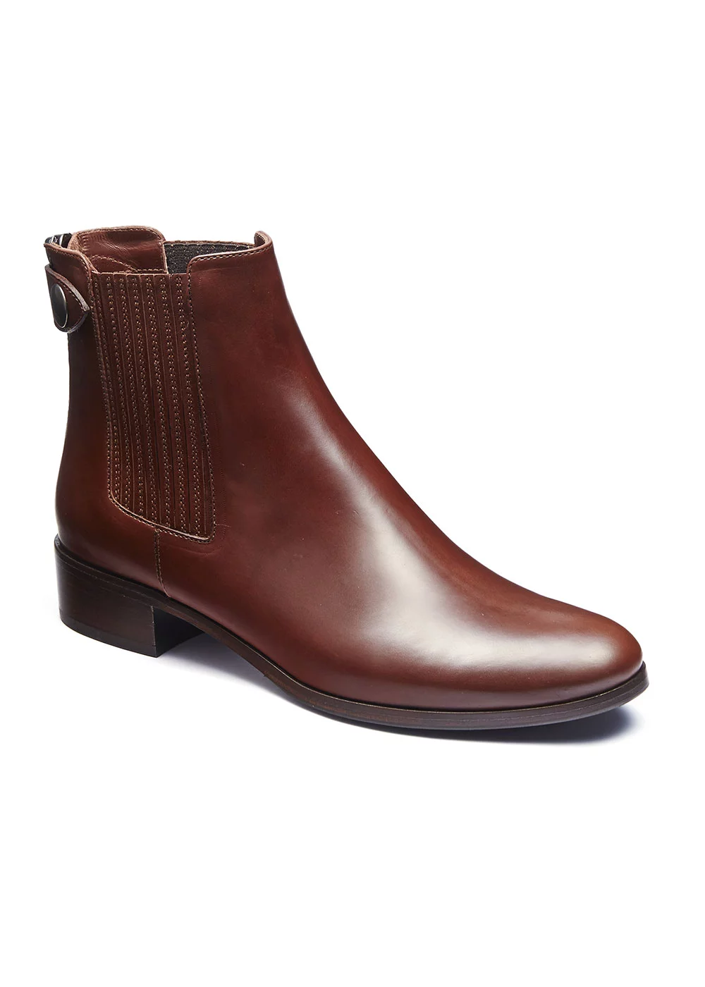 BOOTS ESQUIROL CUIR MARRON