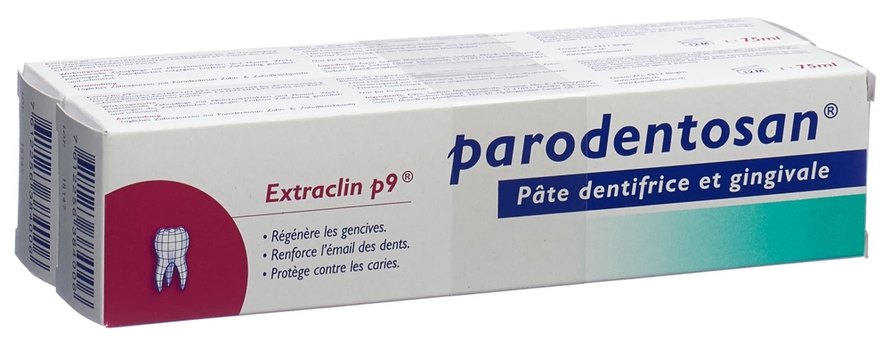 PARODENTOSAN Zahnpasta Duo 75 ml