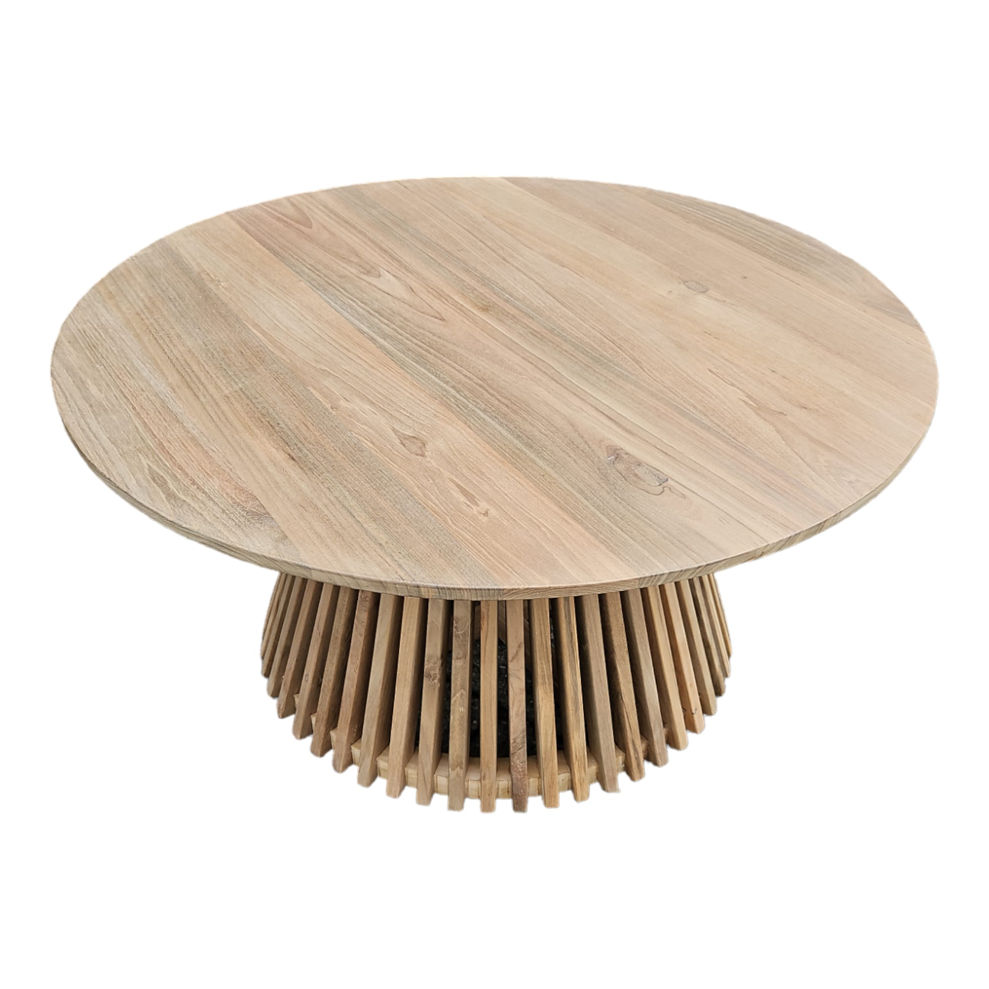 Amsar bijzet tafel Naturel 80cm