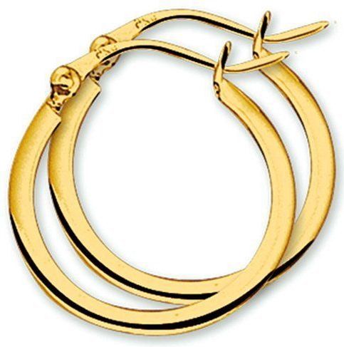 oorringen 2,0 mm vierkant 14K geelgoud 4013204