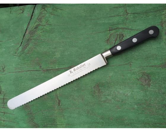 Jambon 25 cm avec dents Couteaux de cuisine professionnel