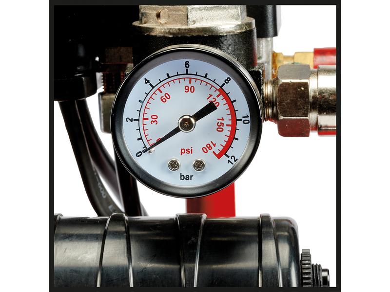 Einhell Kompressor TE-AC 6 Silent Kraftvoller Flüsterkompressor