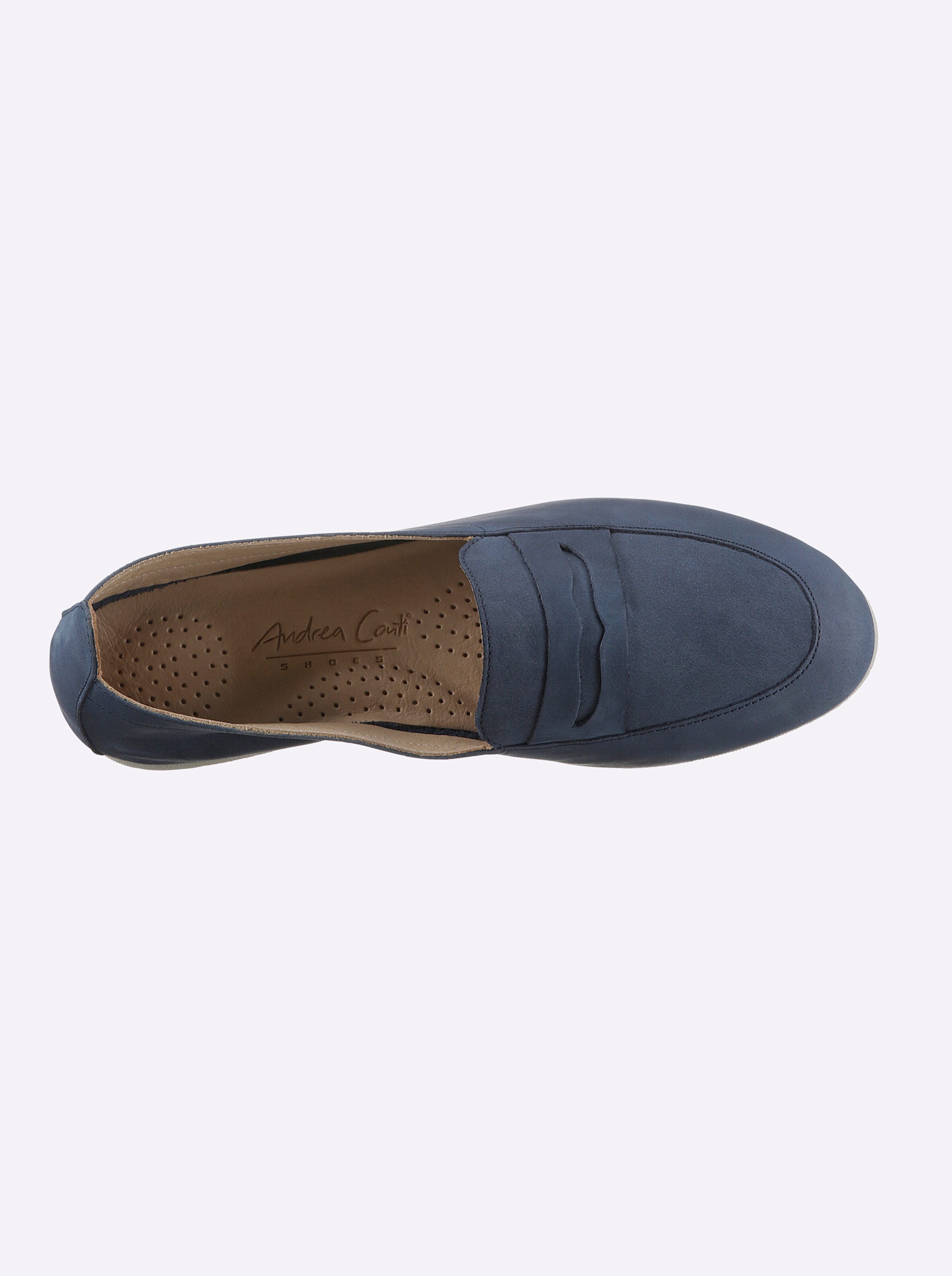 heine Slipper in jeansblau