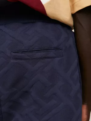 Calças de moletom TH Monogram Jacquard