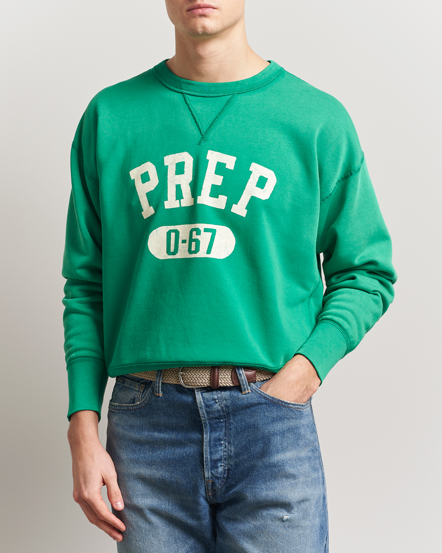 Polo Ralph Lauren Vintage Crew Neck Sweatshirt Cruise Green