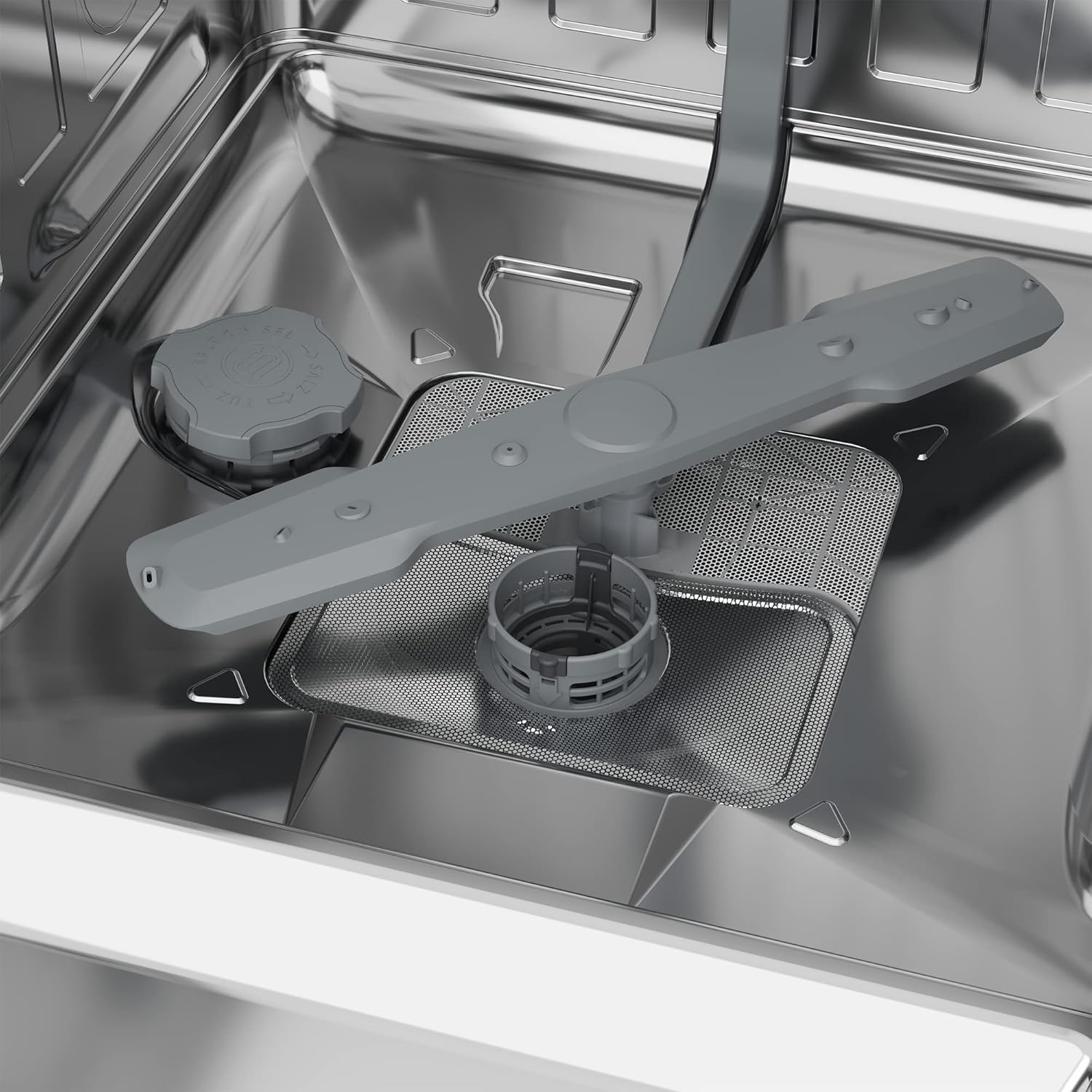Beko BDUN15430X b300 Unterbau-Geschirrspüler 60 cm, für 14 Maßgedecke, 3 Spülebenen, 4 Temperaturen, 5 Programme, halbe Beladung, automatische Türöffnung, Quick&Clean