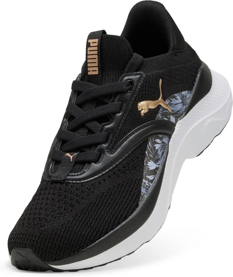 Puma Softride Mayve Bloom hardloopschoenen zwart lila